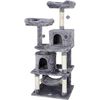 Rest Sleep Cat Tree 57" Tower Activity Center Large Playing Condo Scratching