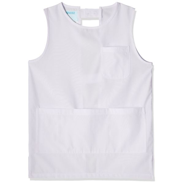 Medical / Nursing Uniform Short Apron White KAZEN Size: M 932-70