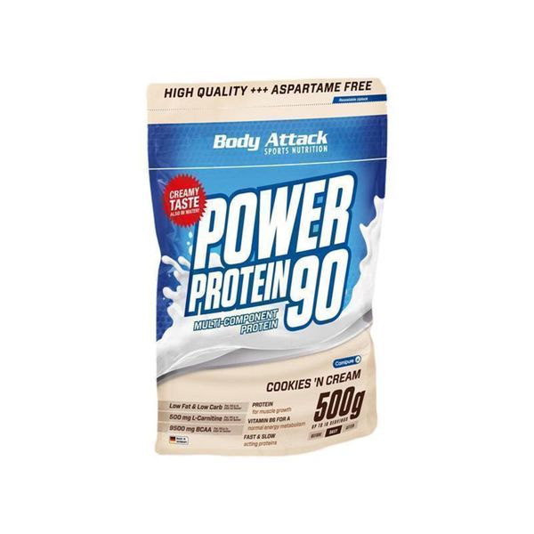 Body Attack Power Protein 90-500g Stracciatella Cream