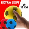 Kyto Softball 12 cm (3 Bälle, gelb)
