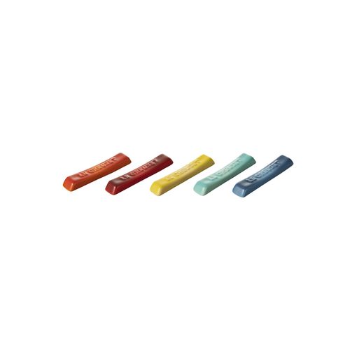 Le Creuset Chopsticks Rest Cutlery Rest, Rainbow 5 Pieces