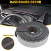 2M Line Car Interior Decor Edge Door Gap Dashboard Panel Trim Molding Strip Red