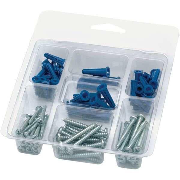 ARROW 160450 Drywall Anchor Assortment 90 Pack