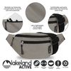 Lakeland Active Skelton Classic Bum Bag - Grey