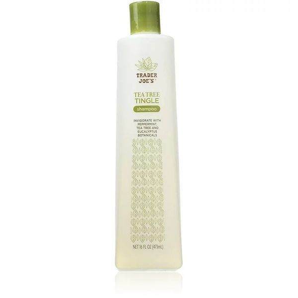 3 Pack - Trader Joe's Tea Tree Tingle Shampoo 16 FL OZ Each Bottle