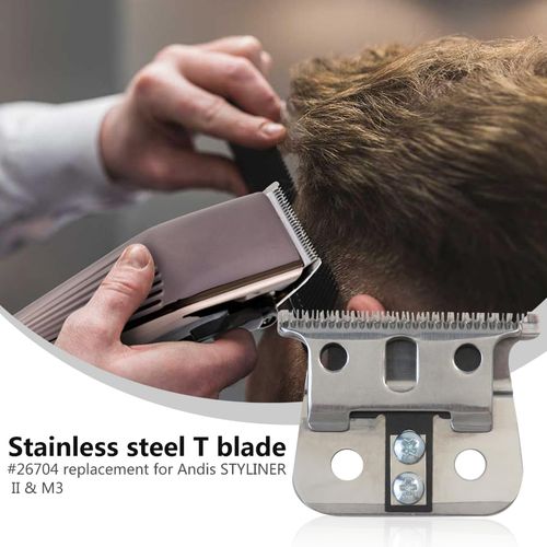 Stainless Steel Clipper Cutter Blade #04521 Replacement for Andis Models GTO/GO/SL/and SLS trimmers