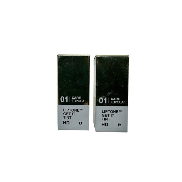 TonyMoly Liptone Get it Tint 01 Care Topcoat 0.81 OZ Set of 2