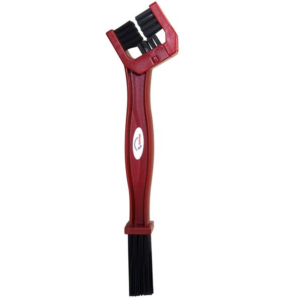 AZ 3 - Sided Chain Cleaning Brush (Red)