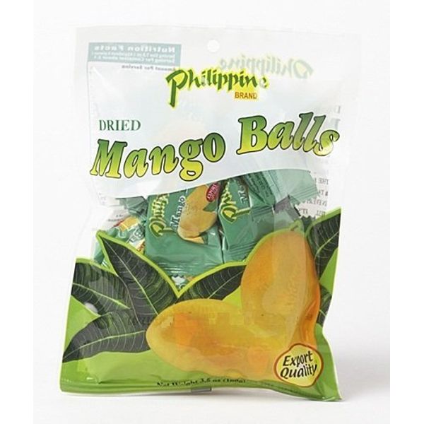 Philippine brand dried mango balls 100g by Yulo Toys Inc