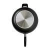 12-1/2"(32cm) Non-Stick Coating Wok Pan Side Handle Cooking Pot Cookware Kitchen