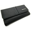 Lorenz Ladies Large Black Leather Purse RFID Protected Safe