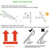 Solar Panel Compatible with Arlo Pro and Arlo Pro2 Camera,11.8Ft Power Cable and