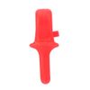 VGEBY1 Bowstring Stabilizer Bow String Stabilizer, 4Pcs Monkey Tail Type Rubber Compound Bow String Shock Absorber(Red)