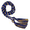 Intertwined Graduation Honor Cords (Royal Blue/Gold)