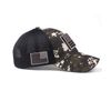 Anna-Kaci Camouflage Trucker Special Tactical Operator Forces USA Flag Patch Baseball Cap, Mountain camo, OneSize