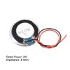 sourcing map 2W 8 Ohm Micro Internal Speaker Magnet Loudspeaker 28mm Dia with Wire