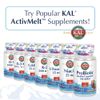 KAL B-12 Adenosylcobalamin Activmelt, Strawberry, White, 90 Count