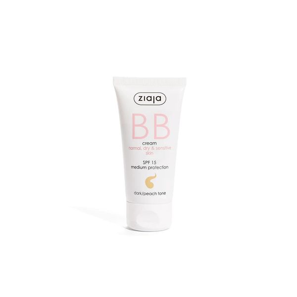 Ziaja Bb Cream For Oily & Combination Skin - Dark/Peach Tone 50 Ml