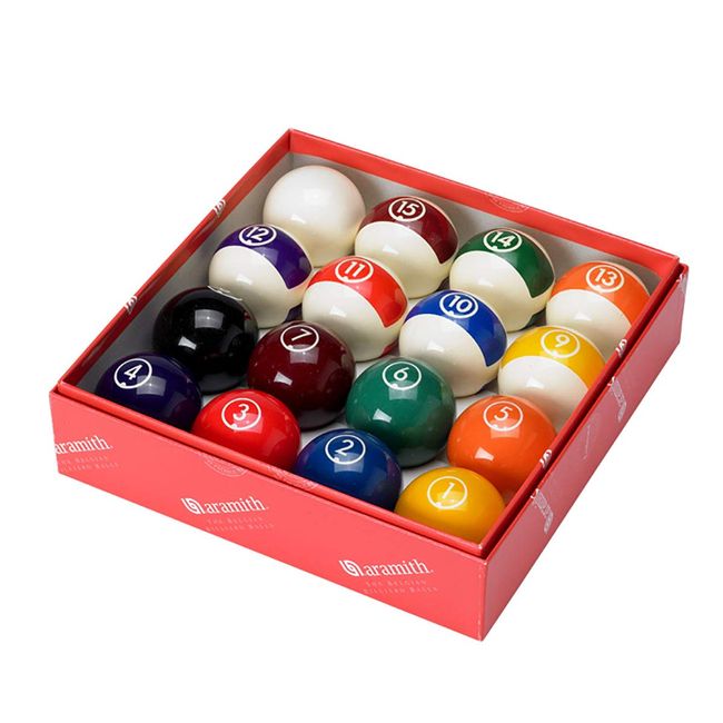 Aramith Continental 2 1/4" Billiard Regulation Pool Ball Set/16 Balls