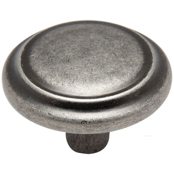 Cosmas Cabinet Hardware Weathered Nickel Round Cabinet Knob #799WN