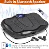 Vibration Platform Plate Whole Body Shaker Exercise Machine Massager Home Black