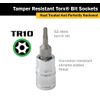 Titan 66810 1/4-Inch Drive x TR10 Tamper Resistant Torx Bit Socket
