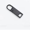 Dzxin Zipper Pull Replacement, Metal Zippers Pull Zipper Pulls Tab for Clothes Luggage Suitcase Backpack (Black 6 Pcs)