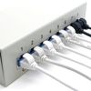 1aTTack.de 659930 Cat6 Cat.6 cable Cat network cable 5m - patch cable slim cable (small diameter - very flexible) 1000 Mbit/s - 1 piece - white
