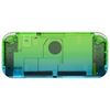 eXtremeRate Gradient Translucent Green Blue DIY Replacement Shell for Nintendo Switch Lite, NSL Handheld Controller Housing w/Screen Protector, Custom Case Cover for Nintendo Switch Lite