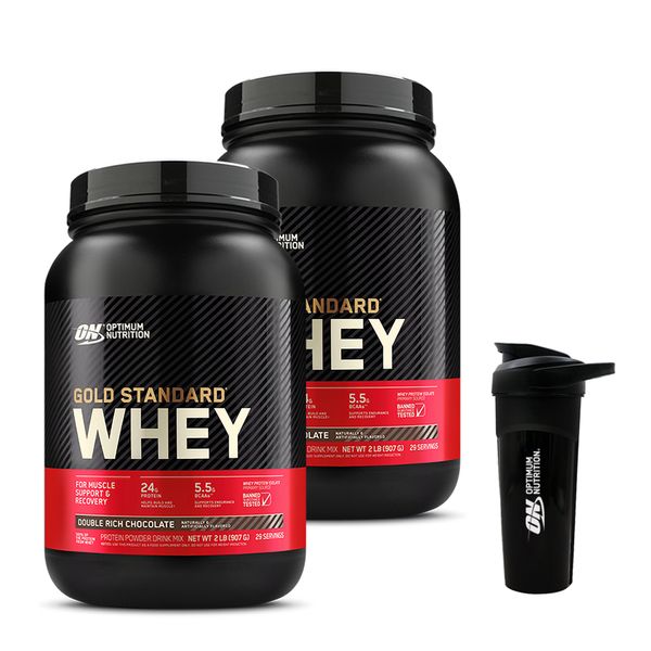 [+Shaker] 1&amp;1 Gold Standard Whey 907g Choco/ Whey Protein Optimum Nutrition