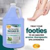 Spa Redi Massage Oil Mint Eucalyptus 128oz / 1 Gallon