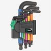 Wera 133164 Multicolor 2 Metric Hex-Plus L-key Set, BlackLaser