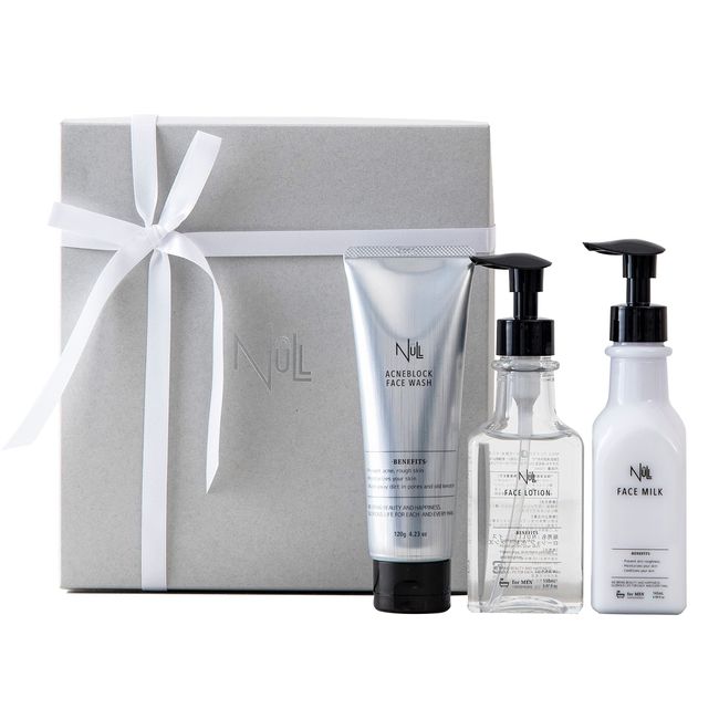NULL Gift Set Face Wash & Face Lotion & Face Milk