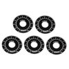 uxcell Rheostat Variable Transformer Potentiometer Control Dial Face Plate 5pcs