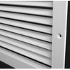 Aluminum Adjustable Return/Supply HVAC Air Grille - Full Control (16"w X 6"h)