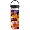 Skin Decal Vinyl Wrap for Hydro Flask 18 oz Wide Mouth/Triangles Pattern