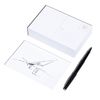 Home Advantage 100 Pack Blank Plain White 4x6 Postcards with Mailing Side