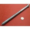 Galvanized Hex Head Lag Screw 5/8" Threads x 10.0" Length, 3 pcs