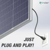 [INDER] Solar Panel Plug and Play: 100W 120V AC with micro inverter Kit Solar