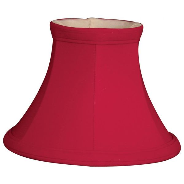 Royal Designs 5" Red Bell Chandelier Lamp Shade, 3 x 5 x 4.5 (DCS-201RED)