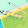 A3 Zip Wallets A3 Folders Plastic Wallets Ziplock Bags Zipper Bag Mesh Zip Folder - 18PCS