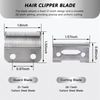 2 Packs for Precision Replacement Blade for 5 Star Legend, 2 Fixed Blades 2 Movable Blades