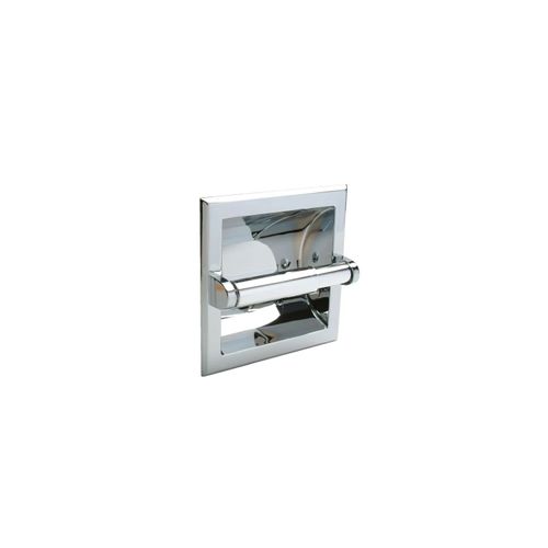 Pamex BC2CP44 Recessed Fixtures Deep Recessed Paper Holder Bright Chrome Finish