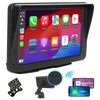 Universal 7" Touch Screen Car Radio IOS CarPlay Android Auto Portable Stereo