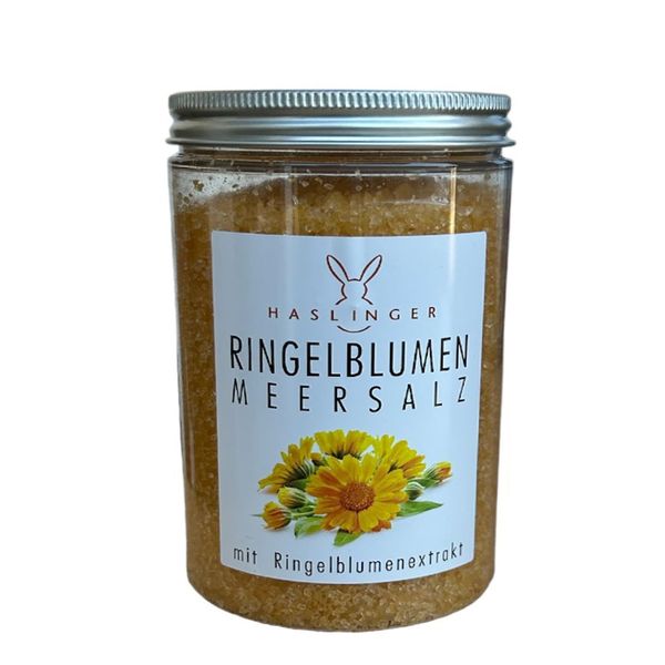 Haslinger Ringelblumen Meersalz mit Ringelblumenextrakt 450g