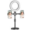 Beautiful Skin Light, Ring Light, Live Webcam Clip, LED, Selfie Light, Bluetooth Remote Control, Live Streaming