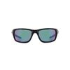 Oakley Men's OO9225 Rectangular Sunglasses, Black Ink/Jade Iridium Polarized, 60mm