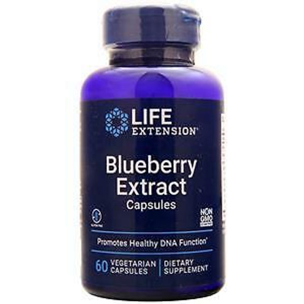 Life Extension Blueberry Extract Capsules  60 vcaps