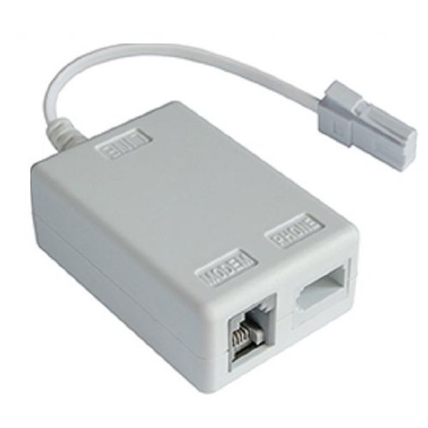 K M Electronics® TELEPHONE ADSL MICRO FILTER FOR BT/TALK TALK/SKY BROADBAND