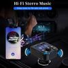 2PCS Bluetooth 5.0 Car Wireless FM Transmitter Adapter 2USB PD Charger AUX Hands